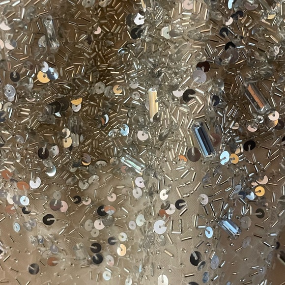 Alice + Olivia Strapless Sparkly Dress - Picture 7 of 8